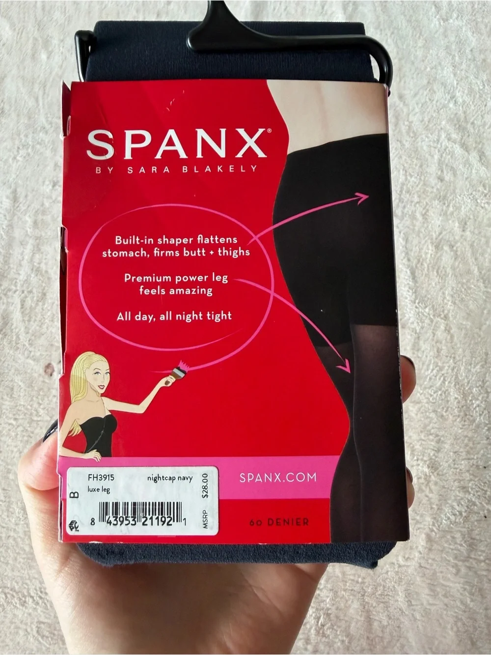 Spanx Opaque All Day Shaping Tighte Nightcap Navy